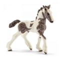 Miniatyrbillede 2 af 2: Tinker Føl Figur - SCHLEICH - Miniature figurer - Brun og Hvid Brunt och vitt