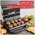 Miniatyrbild 5 av 6: Tefal OptiGrill+ XL, Intelligent grill, 9 automatiska program, Perfekta resultat, Tillagningsindikator, GC728D10 Metall