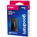 Miniatyrbillede 1 af 2: SSD Ekstern - GOODRAM - HX200 - USB Type C + A - 1500 MB/s - 500 Go - Metalhus