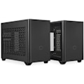 Miniatyrbillede 2 af 3: Cooler Master MasterBox NR200P V2 Mini ITX-etui - Sidepanel i glas, lodret GPU-layout, PCIe 4.0 x16 Riser-kabel,