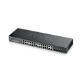 Miniatyrbild 4 av 4: Ethernet-switch - ZYXEL - GS1920-24V2 - 24 portar - Hanterbar - Modulär - Monterbar