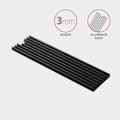 Miniatyrbillede 4 af 4: AXAGON CLR-M2L3 passivator M.2-SSD-Kuhlkorper 2280 Sort aluminiumslange 3 mm - 8595247905536