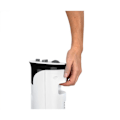 Miniatyrbillede 4 af 4: Black+Decker|BXEFT47E Stille svingende søjleventilator Højde: 81 cm | 3 hastigheder | Timer | Skridsikker fod | Hvid hvid