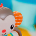 Pikkukuva 6 / 6: Musikaalinen ja valoa antava helistinjugend Grab - BRIGHT STARTS - Giggle Monkey - Helppo tarttua Oball - 6 kuukautta ja yli - Unisex Flerfärgad