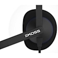 Miniatyrbillede 4 af 4: Kabel USB Hovedtelefon med støjreducerende mikrofon KOSS CS195 USB Sort