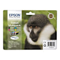 Miniatyrbillede 1 af 2: EPSON Multipack T0895 - Monkey - Sort, Cyan, Magenta, Gul (C13T08954020)