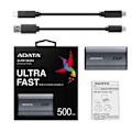 Miniatyrbild 3 av 4: SSD Extern - Adata - SE880 - 512 Go - USB 3.2 Gen 2x2 - Typ-C