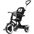Miniatyrbillede 3 af 4: QPlay tricycle Rito Plus junior stål grå/sort grå