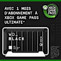Miniatyrbillede 3 af 3: Western Digital D30 ekstern SSD til Xbox 1TB Sort