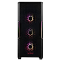 Miniatyrbillede 2 af 4: XPG STARKER AIR Tower Black PC-taske - ADATA - 2 interne rum - 7 udvidelsesbåse