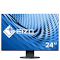 Miniatyrbillede 3 af 3: EIZO FlexScan EV2456-BK - LED-skærm - 24,1" - 1920 x 1200 - IPS - 350 cd-m² - 1000:1 - 5 ms - HDMI, DVI-D, VGA, DisplayPort - høj