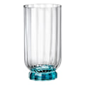 Miniatyrbillede 4 af 4: Drikkeglas - Bormi - Florian - 6 stk - Blå - 430ml - Opvaskemaskinevenlig Blå