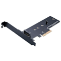 Miniatyrbillede 1 af 3: AKASA M.2 X4 PCI-E 3.0 adapterkort - Sort PCB