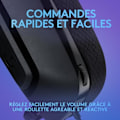 Miniatyrbillede 4 af 6: Gaming headset - Kablet - Logitech G - G335 - Letvægts - Sort