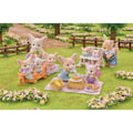 Pikkukuva 1 / 5: Fennec-pikniksetti - SYLVANIAN FAMILIES - 2 hahmoa, pyörä ja tarvikkeet Flerfärgad