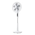 Miniatyrbillede 1 af 4: BLACK+DECKER BXBXEFP50E gulvventilator på 50W, 3 hastigheder, 3 tilstande, justerbar højde, berøringskontrol og fjernbetjening. valkoinen