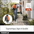 Miniatyrbillede 3 af 6: Powerplus Dual Power Batteridrevet Sprøjte POWDPG80460 - 20 V, Tryk på 6 Bar, Flow på 1500 ml/min, Kapacitet 16L, 4 Dysser orange