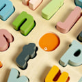 Miniatyrbillede 3 af 3: Puzzle Dyr - BIGJIGS - Små bogstaver abc - Til børn fra 3 år og op - Mindre end 100 dele Flerfarvet