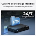 Miniatyrbild 6 av 6: Utomhuskamera - REOLINK - W320 - Vit Vit