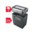 Miniatyrbillede 4 af 5: Papirdokumentshredder - Rexel - Momentum X312 - P3 - 12 ark - 23L - Sort sort