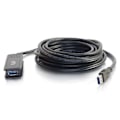 Miniatyrbild 2 av 4: USB-kabelförlängning - C2G - USB Typ A (M) till USB Typ A (F) - 5 m - Svart