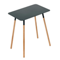Miniatyrbillede 1 af 6: CALICOSY - Rekktangulær sidebord L45 cm - PLAIN - Sort-Sort