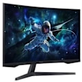 Miniatyrbillede 2 af 6: PC-skærm - SAMSUNG - G55C - 32" QHD - VA panel - 165Hz - 1ms - 1 HDMI 1 DP - Hovedtelefonstik - Sort