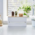 Miniatyrbillede 3 af 6: Dobbeltsidet tissueboks L26 cm - 26 X 11 X 14 - Calicosy - Hvid