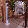 Miniatyrbillede 4 af 5: Cecotec Søjleventilator EnergySilence 1090 Skyline Retro Smart Hvid hvid