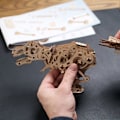 Miniatyrbillede 4 af 4: Tyrannosaurus Rex - Ugears - 3D puslespil i træ