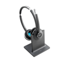 Miniatyrbillede 1 af 3: GENERISK 0889728180504 - KVM SWITCH - Cisco 562 headset Hovedbøjle Sort, Grå (562 TRÅDLØS DOBBELT HEADSET - STANDARD BASE STATION