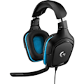 Miniatyrbillede 1 af 6: Gaming headset - Kablet - Logitech G - G432 - Med mikrofon - Sort