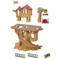 Pikkukuva 4 / 5: SILVANIALAISET PERHEET - Treehouse - Loma - Vauvan keinu ja liukumäki Beige