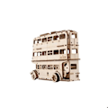 Miniatyrbillede 2 af 5: Træmodel: Magicobus Unik farve