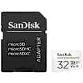 Pikkukuva 3 / 4: SanDisk - Kestävä microSDHC-kortti videovalvontaan + SD-sovitin, 32 Gt, 100 MB/s lukunopeus 40 MB/s kirjoitus, U3, V30