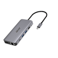 Pikkukuva 1 / 4: USB Hub - Acer - USB-C HUB 12 EN 1 - HDMI - DisplayPort - USB 3.0