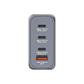 Miniatyrbillede 2 af 3: TELEFON, OPLADER, VÆG, Verbatim Gnc-100 Gan Oplader 4 Porte 100w Karakteristika Hovedfarve Grigio Antal USB-porte