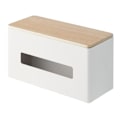Pikkukuva 1 / 4: Kaksipuolinen nenäliinalaatikko L26 cm - 26 X 11 X 14 - Calicosy - Valkoinen