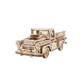 Miniatyrbillede 1 af 4: UGEARS 3D træpuslespilsæt - klassisk 1950'er lastbil pickup skovhugger lastbil Modelbil at bygge - model lastbil
