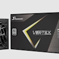 Miniatyrbillede 1 af 4: VERTEX GX BLACK 850 W - 80 + GULD SÆSONIC VERTEX GX-850