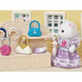 Pikkukuva 2 / 5: Nahkatuotteiden esittely ja asusteet - SYLVANIAN FAMILIES - 6015 - Persialainen kissa - Käsilaukkuliike -