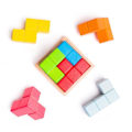 Miniatyrbillede 3 af 3: Byggespil - BIGJIGS - Lock-a-Cube - 64 stykker - Indendørs - Barn