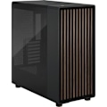 Pikkukuva 1 / 6: PC-kotelo - FRACTAL DESIGN - North XL Charcoal Black TG Dark - FD-C-NOR1X-02 - E-ATX - Tyylikäs puu- ja metalliseossuunnittelu