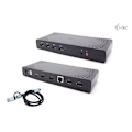 Miniatyrbillede 3 af 3: I-TEC USB 3.0/USB-C/Thunderbolt dockingstation 2x HDMI 1x GLAN 2x USB 3.2 Gen.1 4x USB 2.0 1x Audio Jack 1x Mic Jack PD 85W KL
