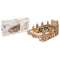 Miniatyrbillede 4 af 5: UGEARS Mekaniske Modeller: QUIDDITCH™ PINBALL 42,5x18,5x29,5cm, 402 dele, i træ, samlingstid 9 timer, æske 37,8x17x5cm, 14+
