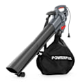 Pikkukuva 1 / 4: Sähkökäyttöinen lehtipuhallin - POWERPLUS - POWEG9014 - 3300 W - 270 km/h - 40 L - Harmaa grå