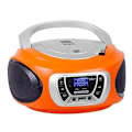 Pikkukuva 2 / 3: Kannanradio - Trevi - CMP 510 - DAB/DAB+ - RDS - USB/AUX-in - Oranssi orange