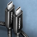 Pikkukuva 2 / 2: USB-C-kaapeli – AXAGON – BUCM4X-CM10AB – USB4 Gen 3×2 – 1 m – PD 240W – 8K HD