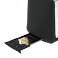 Miniatyrbillede 4 af 5: Rist toaster TEFAL TT340830 - 2 skiver - Sort - 850W - Optøsningsfunktion sort