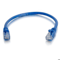Miniatyrbillede 1 af 3: CAT 6 patch ledning - C2G - 3m - Blå - Støbt, Strandet, Uden krog